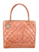 Chanel Patent Medallion Tote