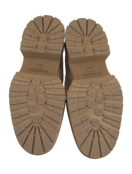 Chanel 2022 Interlocking CC Logo Chelsea Boots