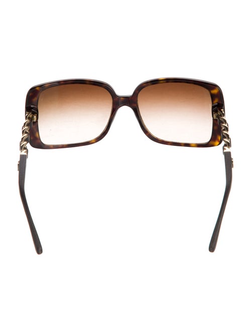 Chanel Interlocking CC Logo Square Sunglasses