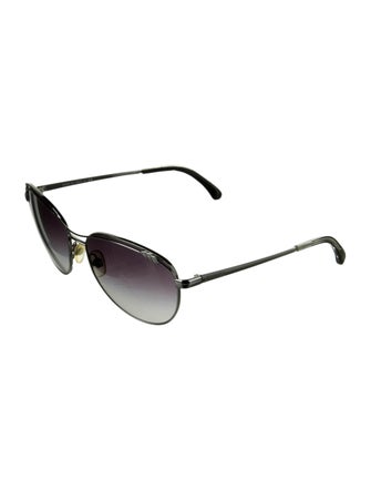 Chanel Interlocking CC Logo Cat-Eye Sunglasses