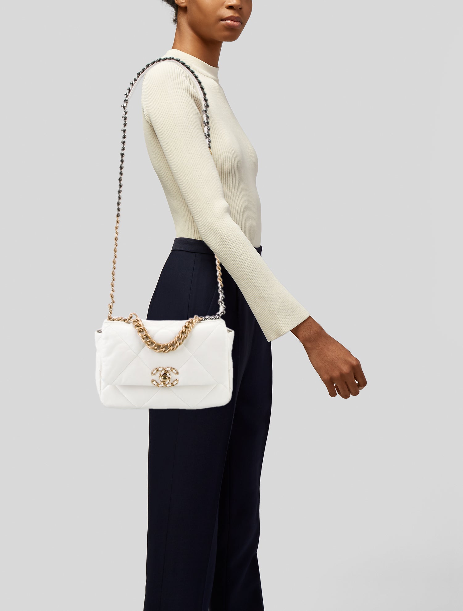 Chanel Medium 19 Flap Bag