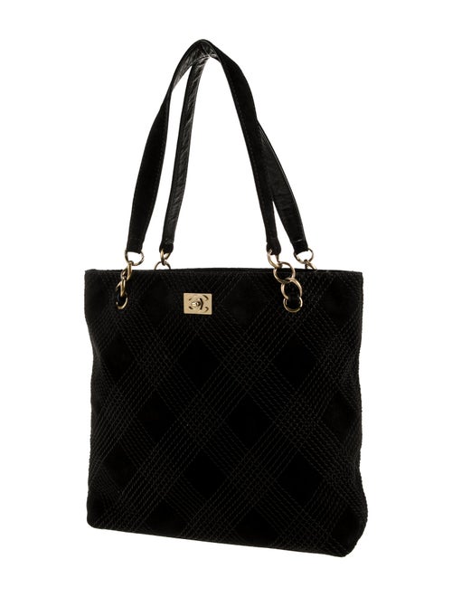 Chanel Suede CC Tote