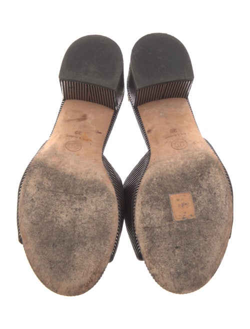 Chanel 2019 Interlocking CC Logo Slides