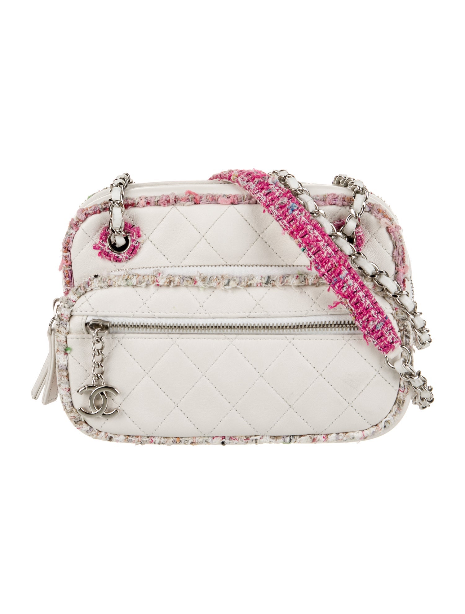 Chanel Elegant Tweed Camera Bag