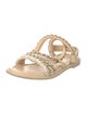 Chanel 2022 Interlocking CC Logo Gladiator Sandals