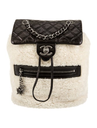 Chanel Paris-Salzburg Shearling Mountain Backpack
