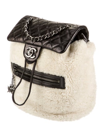 Chanel Paris-Salzburg Shearling Mountain Backpack