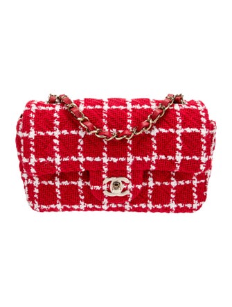 Chanel 2023 Tweed Rectangular Mini Flap Bag