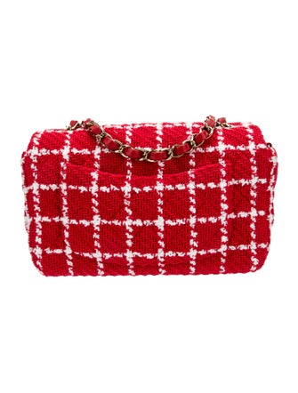 Chanel 2023 Tweed Rectangular Mini Flap Bag