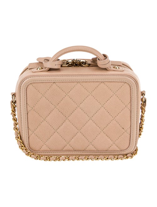 Chanel Small Filigree Vanity Case