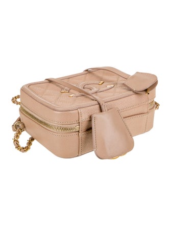 Chanel Small Filigree Vanity Case