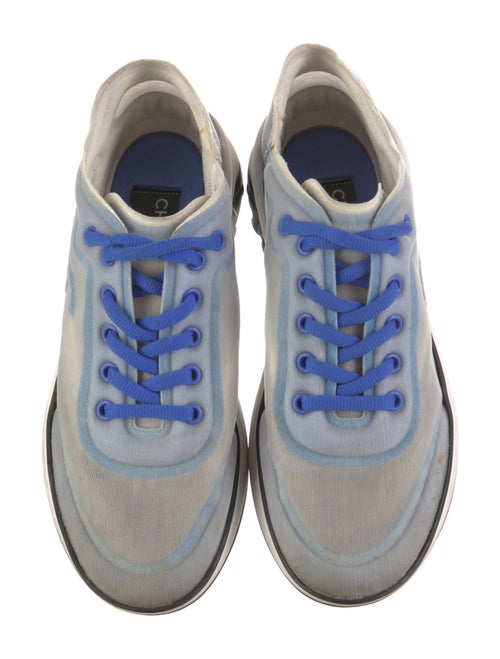 Chanel Interlocking CC Logo Mesh Sneakers