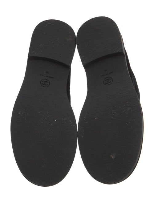 Chanel 2017 Interlocking CC Logo Combat Boots