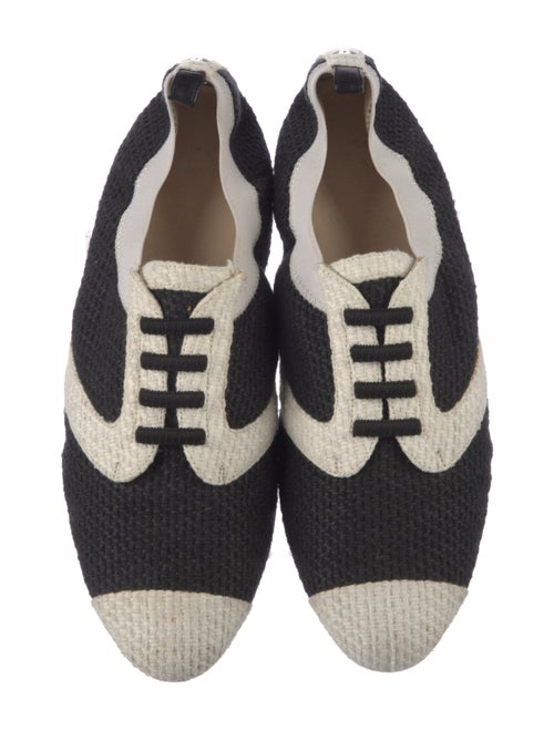 Chanel Interlocking CC Logo Oxfords