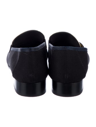 Chanel Interlocking CC Logo Loafers