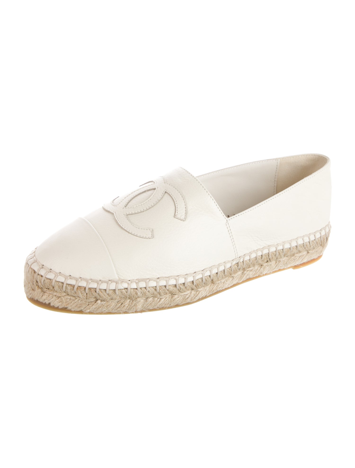 Chanel 2020 Interlocking CC Logo Espadrilles