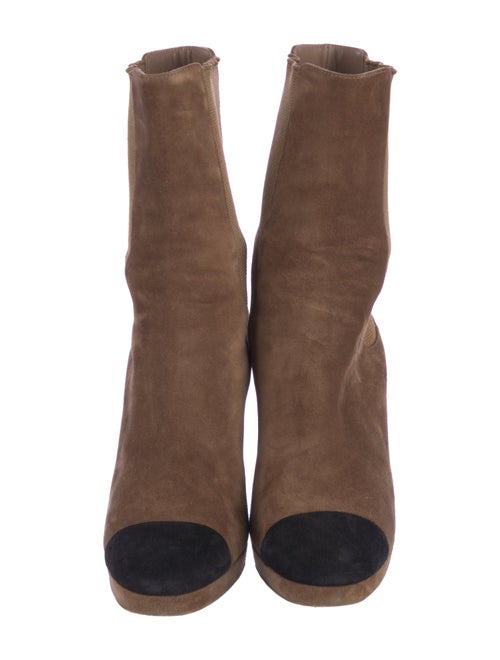 Chanel 2020 Interlocking CC Logo Boots