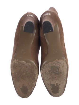 Chanel 2020 Interlocking CC Logo Boots