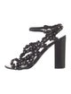 Chanel 2014 Interlocking CC Logo Gladiator Sandals