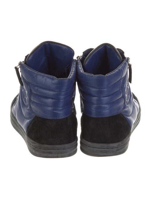 Chanel Interlocking CC Logo Nylon Sneakers