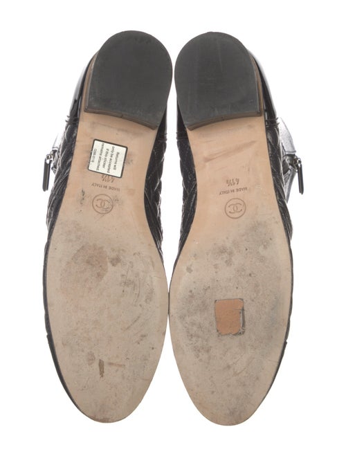 Chanel 2018 Interlocking CC Logo Combat Boots