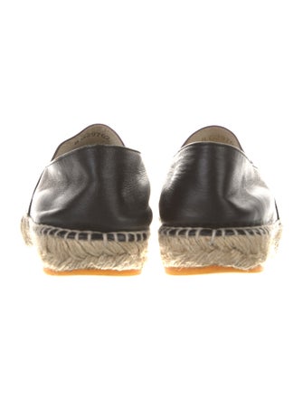 Chanel Interlocking CC Logo Lambskin Espadrilles