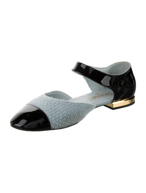 Chanel 2021 Interlocking CC Logo Flats