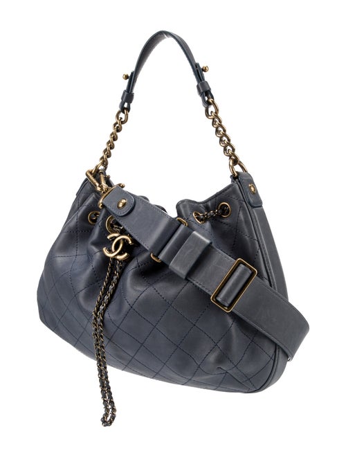 Chanel Small Paris-Rome Drawstring CC Bag