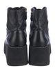 Chanel 2024 Interlocking CC Logo Combat Boots