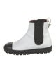 Chanel 2021 Interlocking CC Logo Chelsea Boots
