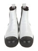 Chanel 2021 Interlocking CC Logo Chelsea Boots