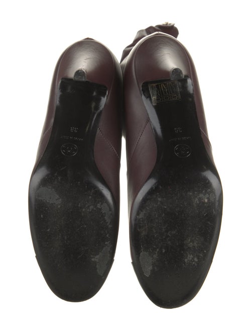 Chanel 2010 Interlocking CC Logo Boots