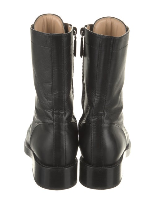 Chanel 2019 Interlocking CC Logo Combat Boots