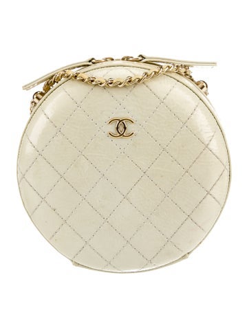 Chanel Crossbody Bags Quilted CC Round Bag