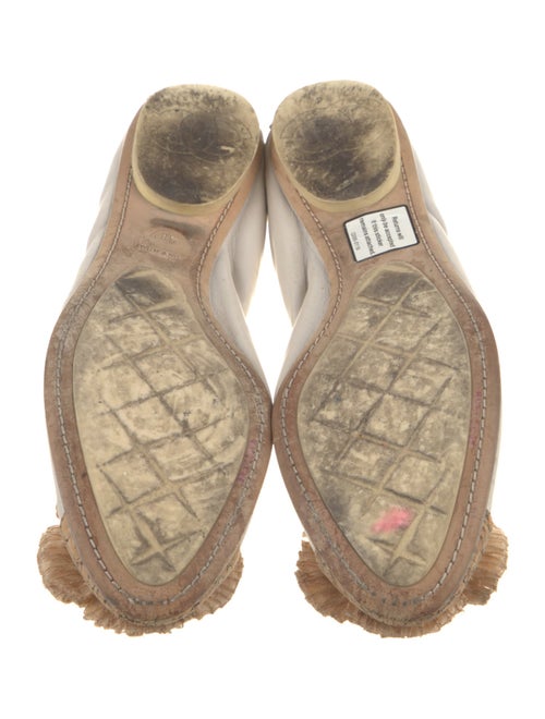 Chanel 2012 Interlocking CC Logo Ballet Flats