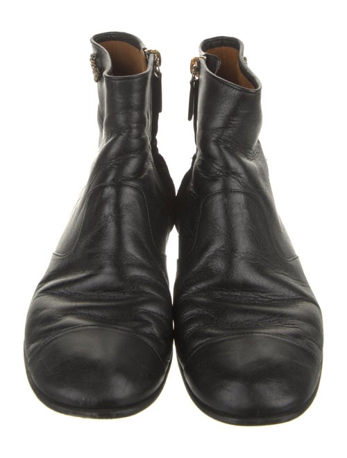 Chanel 2023 Interlocking CC Logo Boots