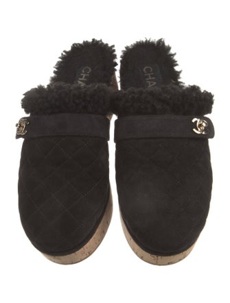 Chanel 2021 Interlocking CC Logo Mules