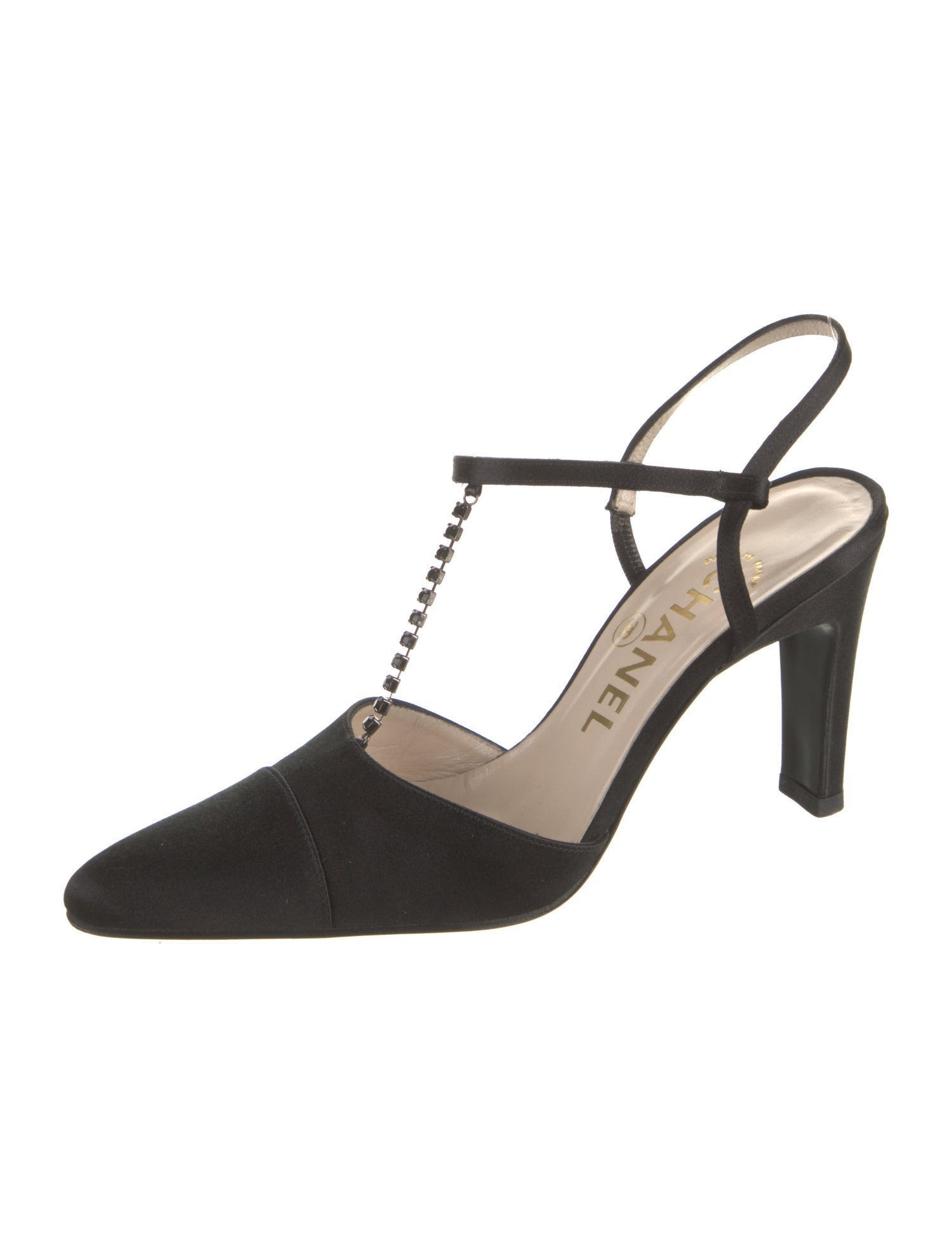 Chanel Vintage 1998 T-Strap Pumps