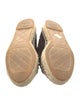 Chanel Interlocking CC Logo Suede Espadrilles