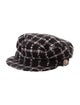Chanel Tweed Newsboy Cap