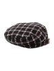 Chanel Tweed Newsboy Cap