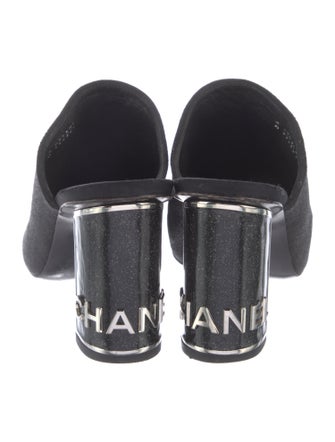 Chanel 2018 Interlocking CC Logo Mules