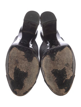 Chanel 2018 Interlocking CC Logo Mules