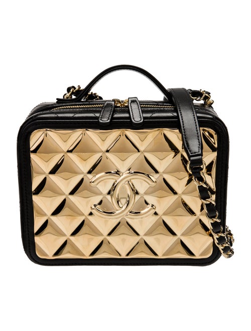 Chanel Golden Plate Vanity Case