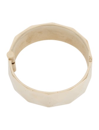 Chanel CC Hinge Bangle Bracelet