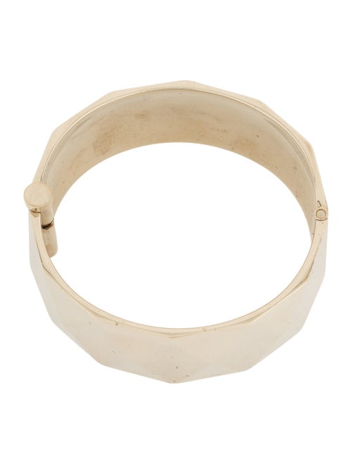 Chanel CC Hinge Bangle Bracelet