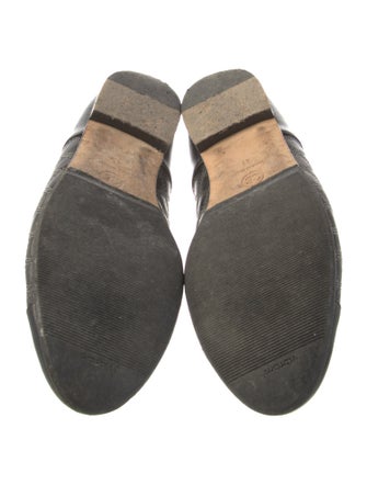 Chanel 2014 Interlocking CC Logo Ballet Flats