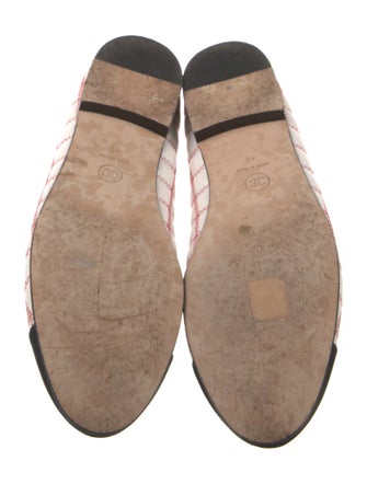 Chanel 2024 Interlocking CC Logo Flats