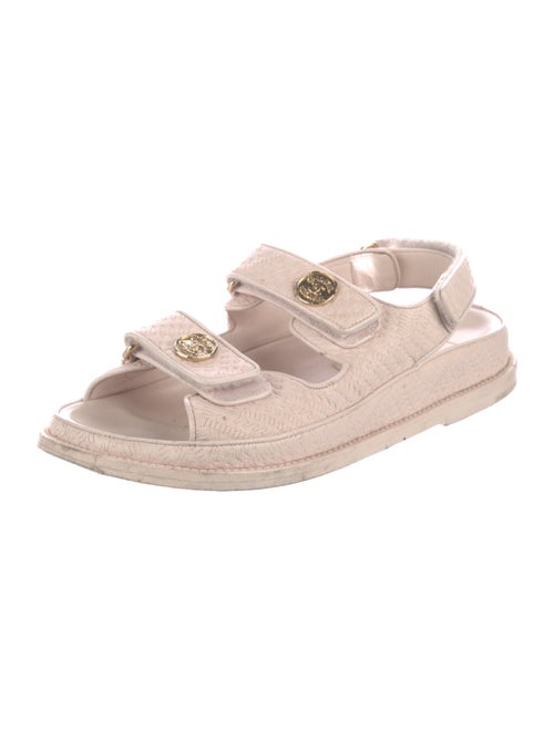 Chanel 2022 Interlocking CC Logo Espadrilles