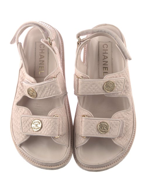 Chanel 2022 Interlocking CC Logo Espadrilles